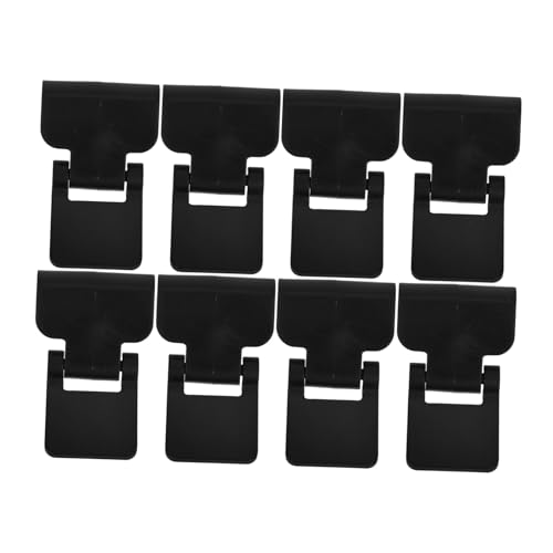 8pcs Escape Prevention Clips for Aquariums Terrariums Strong Locking System Tortoise Tank Lid Support for Reptile Habitats User Friendly Design