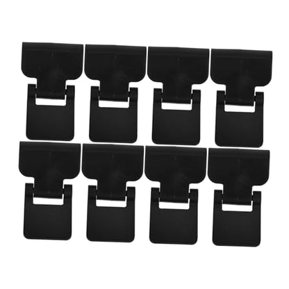 8pcs Escape Prevention Clips for Aquariums Terrariums Strong Locking System Tortoise Tank Lid Support for Reptile Habitats User Friendly Design