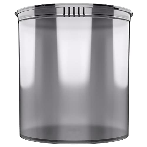 90 Dram CR Plastic Packaging Pop Top Containers - Child Resistant Travel Holder Vial Bottles - 60 qty (Smoke) - color: Smoke