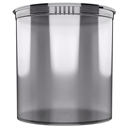90 Dram CR Plastic Packaging Pop Top Containers - Child Resistant Travel Holder Vial Bottles - 60 qty (Smoke) - color: Smoke