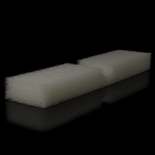 Replacement White Foam Filter Pads Fits Fluval FX4 / FX5 / FX6, Aquarium Bio Sponge Foam Filter Pads (Pack of 12)