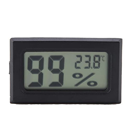 YS-11 Wireless Digital Meter Temperature Humidity Thermometer Hygrometer for Reptile Vivariums, HomeOffice, Sheds - Accurate Measurement, Small Size