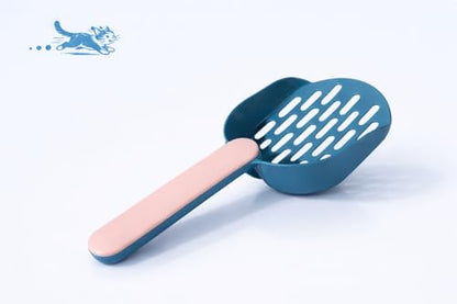 Cat Litter Scoop Sifter, Lightweight & Durable Scooper – Compact Modern Colorful Design for Clumping, Pellet & Clay Litter