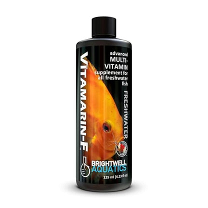 Brightwell Aquatics Vitamarin-F Freshwater Fish Vitamin Supplement 125ml - size: 125-ml