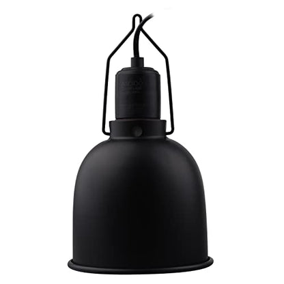Aiicioo Reptile Light Fixture - Deep Light Dome 5.5Inch UVB Reptile Heat Lamp Reptile Light Fixture Max 100W Tortoise Leopard Gecko Snake Bearded Dragon - size: 5.5Inch Reptile Light Fixture