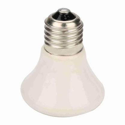 100W Infrared Ceramic Heat Emitter Bulb Lamp for Reptile Brooder Turtle Snake Lizard Pet Cage Heating (US Standard 110-120V 100W) - color: Black