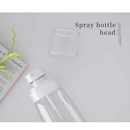 Refillable Cosmetic Spray Bottles for Fine Mist Plastic Empty Clear Refillable Travel Container Essences Rose Water Mister (3.4 Ounce,100ml) - color: 100ml/3.4oz