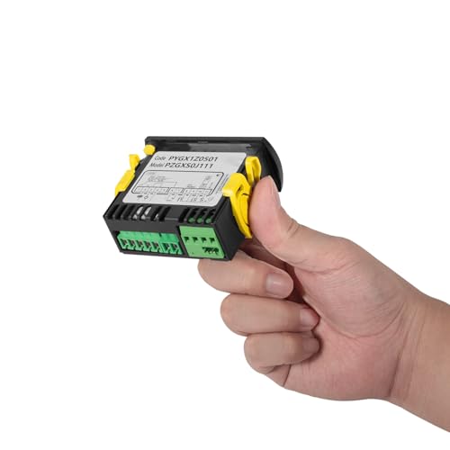 PZGXS0J111 Temperature Controller with 2 NTC Temperature Sensor Probe | Digital Thermostat Compatible with Carel and All Refrigerator Types, 115V
