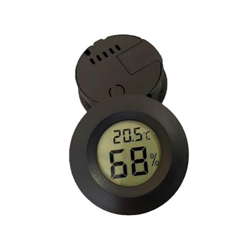 Mini Hygrometer Thermometer Digital Humidity Meter Indoor Outdoor Humidity Monitor Reptile Thermometer for Home Office Garden Cellar Fahrenheit/Celsius(℉/℃)