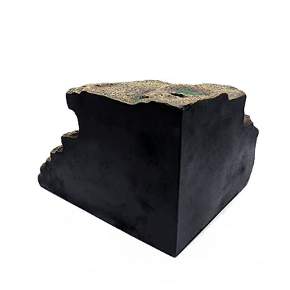JIHAQUA Bearded Dragon Tank Accessories Extra Large Cave | Reptile Hideouts Cave Habitat Decor Bearded Dragon Clothes