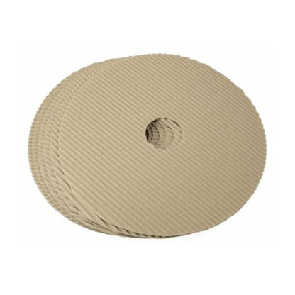 Brinsea Cardboard Hatching Mat for Maxi Egg Incubators, Pack of 6 | Authentic Brinsea Maxi 24 Incubators liner; textured, disposable floor covering helps chicks grip safely during hatching - size: Maxi, 24 Eggs