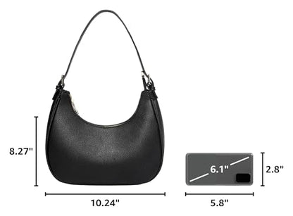 Small Tote Shoulder Bags Purses for Women Retro Classic Crossbody Bags Cute Clutch Purse and Handbag - color: 0-4-black