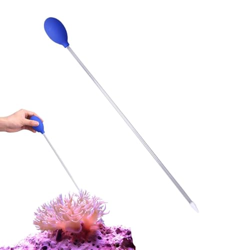 Aquarium Siphon Extra-Long Aquarium Cleaning Tool | Feeder Tube for Fish Tank for Marine Reef Plant Tank Home Hobbyist Professional Public Research - color: extra large