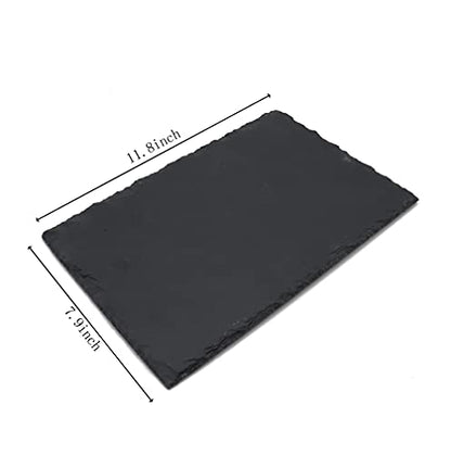 JIH Reptile Basking Platform 11.8 x7.8 inch,Natural Rock,Reptile Food Bowl | Tortoise Feeding Dish, Habitat Decor - size: 30x20cm