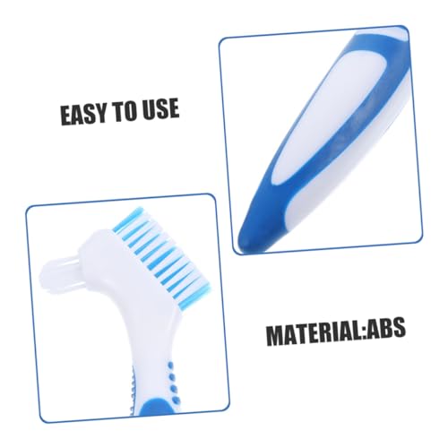 BESPORTBLE 3pcs Turtle Shell Cleaning Brush for Aquatic Turtle Tank Reptile Hides Reptile Accessories - color: Sky-blue