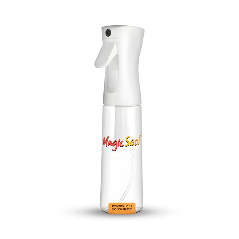 MagicSeal™ Spray Kit 500ml with Continuous Mist Spray Bottle, Teflon Sheet and Patented Transfer Finishing Solution for Softer, More Breathable and Durable Garment Transfers - size: 500ml Kit