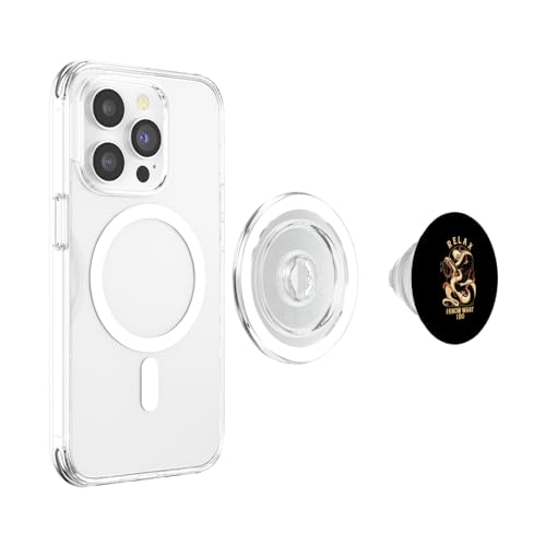 Herpetologist Certified Snake Handler Gloves Snake Handling PopSockets MagSafe PopGrip for iPhone - style: MagSafe