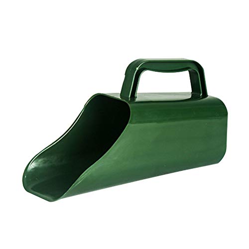 Soil Scoop, Plastic Garden Cultivation Scoop, Hand Scoop Soil Sifter , Garden Scoop Trowel Shovel Hand Shovel Cultivation Tool for Digging up or Transporting Scoops of Soil | Compact planter helper for moving potting mix, compost, perlite, and pellets wit