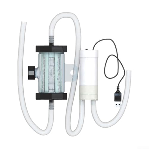 Electric Aquarium for Gravel Cleaner USB Pump with Siphon Vacuum for Fish Tank Water Changing and Cleaning, 1/2/3/5 Meter Tube(5 Meter) - size: 5 Meter