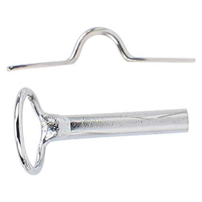 VGEBY Fly Rod Set,Fly Fishing Angling Repair Tool Stainless Steel Strong Double Buckle Ring Different Size Fishing Accessories
