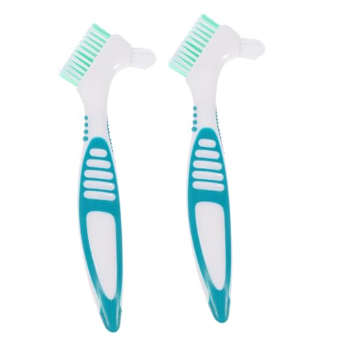 YARNOW 2pcs Turtle Shell Cleaning Brush Easy to Use Double-Sided Design Reptile Brush for Aquarium Accessories - color: Multi
