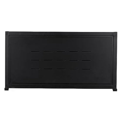 Versatile PVC Reptile Cabinet with Glass/PVC Door Options Reptile Terrarium 40x16x12 inch ToxiRium PVC Reptile Enclosure with Front Opening Sliding Door Tank for Bearded Dragon Snake Ball Python - size: 40"x16"x12"