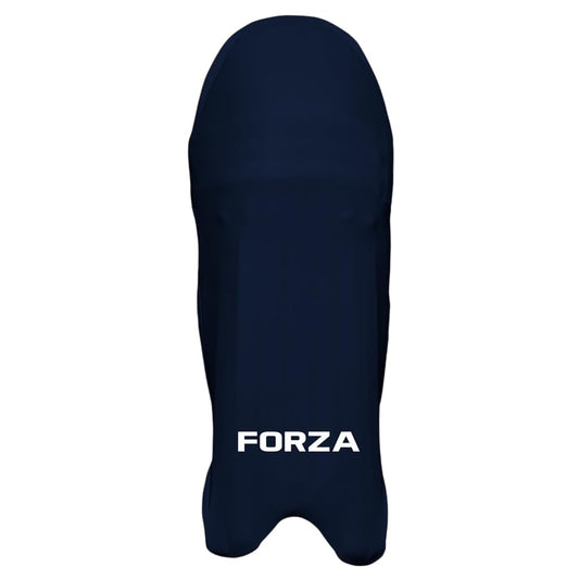 FORZA Cricket Pad Covers for Batting & Wicket Keeping Pads – Universal Fit Lycra Leg Guard Covers, Junior & Adult Sizes, Lightweight & Durable - color: Navy Blue, size: Batting Pad Cover