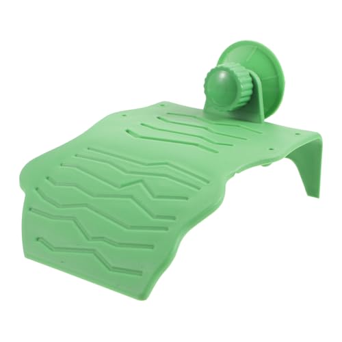 COLLBATH Turtle Basking Platform Cup Resting Terrace for Reptiles for Turtle Tanks and Amphibian Habitats and Easy to Install Tank Decor