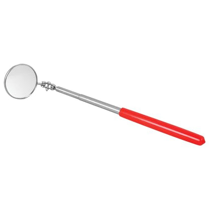 Performance Tool W1262C 2 in. Telescoping Swivel Inspection Mirror | Ideal for automotive and home inspections. Extends 10 to 17 inches for visual access to confined areas - size: 2.6"L x 9.1"W