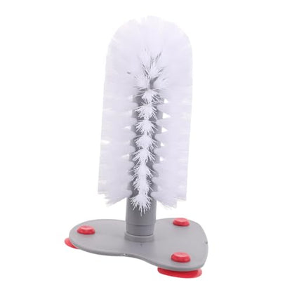 Toddmomy Aquarium Turtle Brush Suction Cup Turtle Shell Scrub Brush Reptile Cleaning Tool
