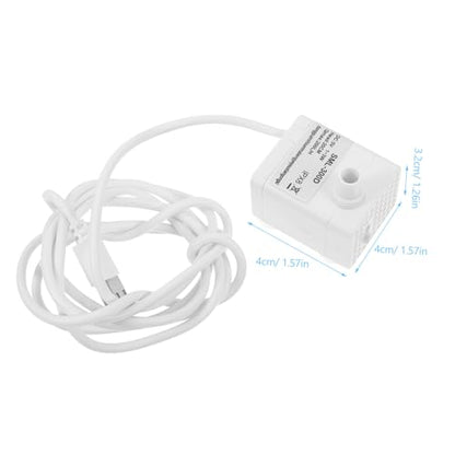 HANABASS Mini Submersible Water Pump for Aquariums Fountains and Hydroponics Quiet Usb Powered Design for Fish Tanks and Water Gardens Wear-resistant and Easy to Install