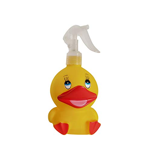 Cute Plastic Spray Bottle Duck Frog Cartoon Animal Garden Spray Bottle, Cleaning Liquid Spray Bottle, Empty Spray Bottles for Flowers Plants Gardens, Cleaning Houses and Cars (Duck) - color: duck