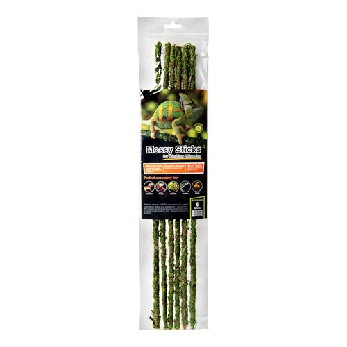 Supermoss Galápagos (05321) Mossy Terrarium Sticks (6 Pack), 24" - size: 24"