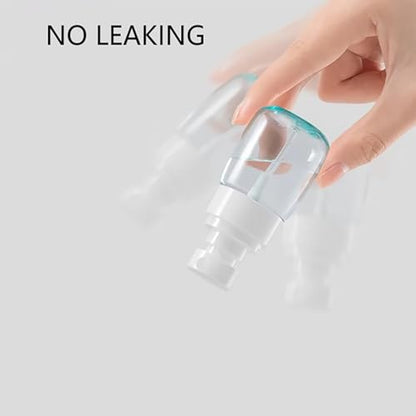 Empty Fine Mist Spray Bottle Travel Refillable Perfume Container Small Cosmetic Plastic Bottle for Face Hair Makeup 2 Pack - color: 3.4oz - Pack 2