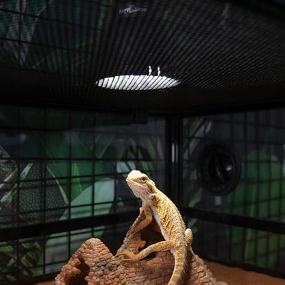 REPTI ZOO UVB Light Bulb for Reptile, 5.0 & 10.0 UVB UVA Reptile Light Bulb for Turtles Bearded Dragon Gecko Lizard Snake, Full Spectrum Sun Lamp Energy-Efficient & Natural Sunlight Simulation