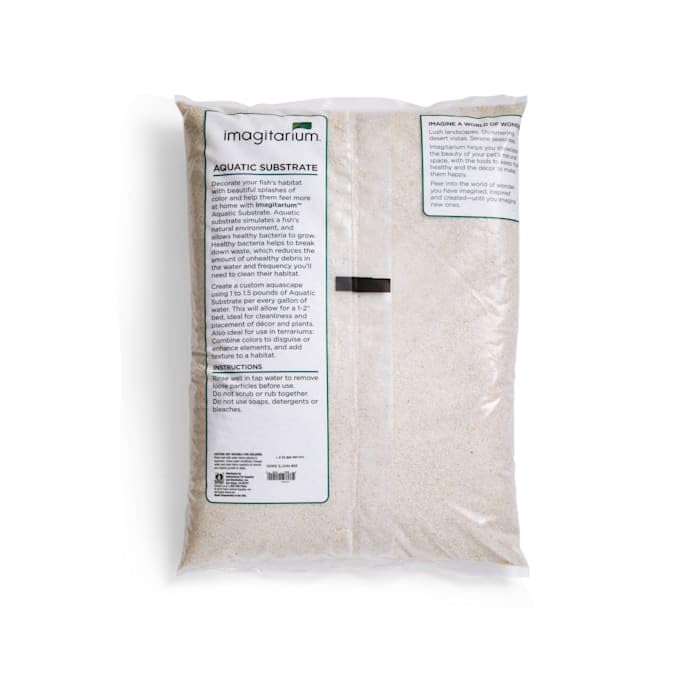 imagitarium by Petco White Aquarium Sand 20 lbs. - size: 20 LBS