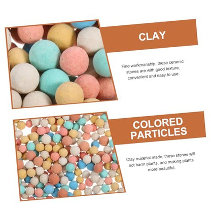Toddmomy 2bags Ceramsite Stones for Plant Decoration for Hydroponic Gardening Air Purification and Root Aeration Flower Pots