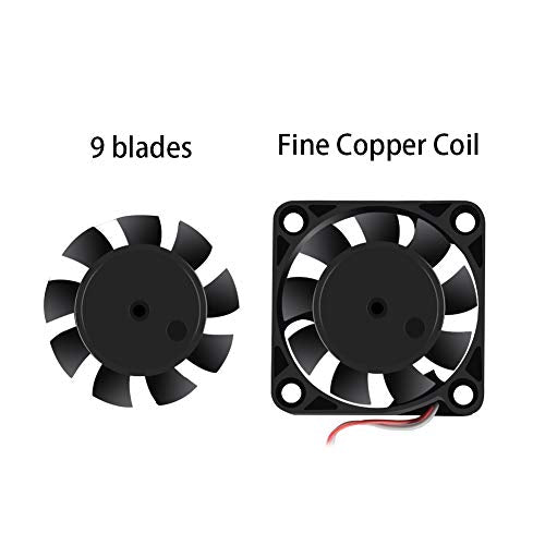 4 Pack USB Brushless Cooling Fan 40mm High Performance DC 5V Speed 4200 RPM for Small Appliances Series Replacement For Desktop - color: 5V USB(4010)