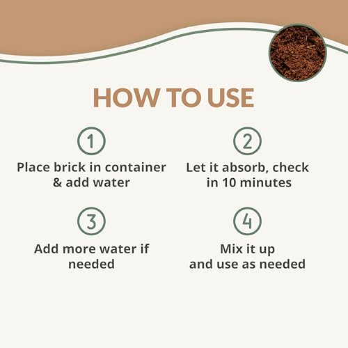 Coco Coir (10lbs) + Coco Chips for Plants (10lbs) - Organic Coco Coir Brick & Coco Coir Chips - Coconut Bricks for Plants - Bulk Coco Husk & Coconut Mulch Bundle - Garden Soil & Potting Soil Mix