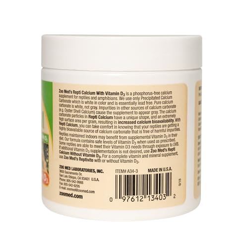 Zoo Med Repti Calcium with D3 3 oz - Pack of 3