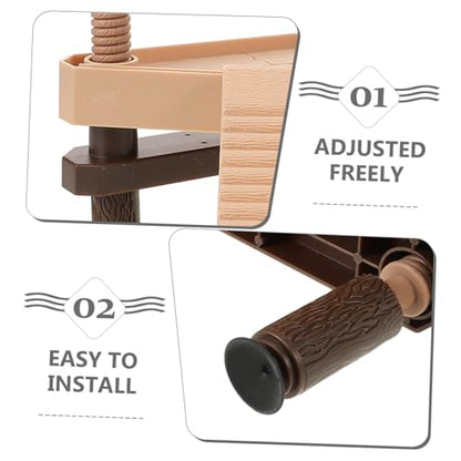 Turtle Basking Platform Ladder for Aquarium Floating Tank Decor and Resting Area for Water Turtles Frogs Lizards and Tortoises Easy Climbing Ramp for Optimal Growth