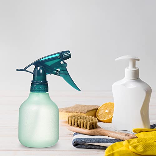 Rayson Empty Spray Bottle Refillable Container, Fine Mist Sprayer Trigger Squirt Bottle for Taming Hair, Hair styling, Watering Plants, Showering Pets (1 Pack, Green) - color: Green, size: 8 Ounces