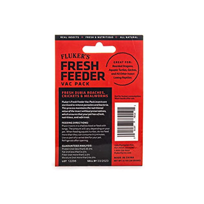 Fluker's Fresh Feeder Vac Pack Variety Mix 0.7oz (Pack of 2) - size: 0.7 Ounce (Pack of 2)
