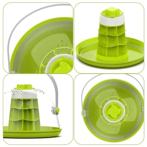 Snail Observation Terrariums Breeding Box, Round Snail Habitat Starter Kit, Ideal for Snails, Beetles, Spiders, Small Reptiles, Insects; Made of ABS, PC Material