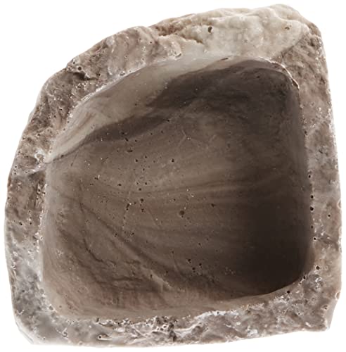 Fluker's Food and Water Reptile Corner Bowl, Small 4" - size: Small