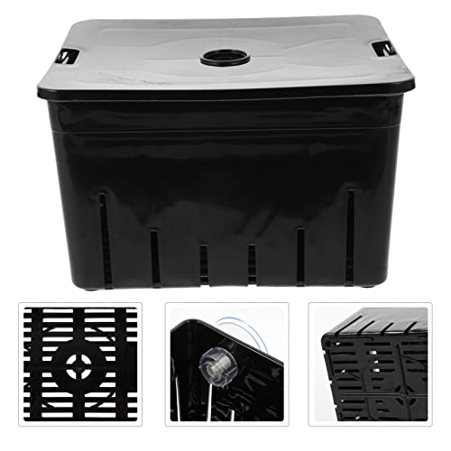 Toddmomy Turtle Supply Incubation Box Lizard Incubator Reptile Hatchery Professional Tortoise Separator Reusable Sturdy Easy to Install Unique Cover