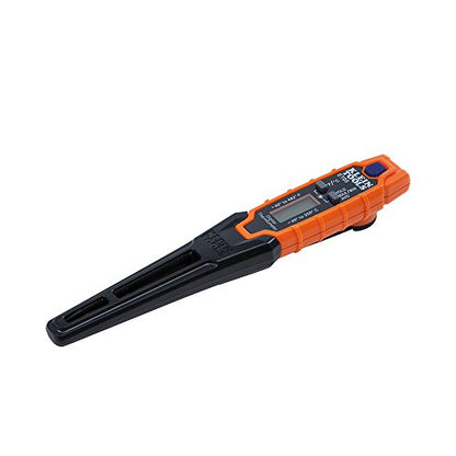 Klein Tools ET05 Digital Pocket Thermometer, HVAC Instant Read Thermometer with Backlit Display, Wide Measurement Range, Fahrenheit and Celsius - style: Digital