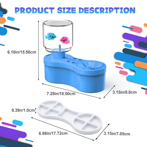 2026 New Version Paint Brush Cleaner and Washer - Advanced Leak-Resistant Design for Acrylic, Watercolor & Water-Based Paints - color: Blue