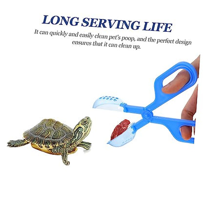 Totority 3pcs Reptile Supplies Pet Waste Clamp Washable Material Lightweight and Waste Terminator