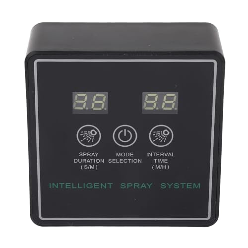 Reptile Fogger Smart Spray System, Automatic Timing Humidifier with 360 Degree Adjustable Misting Nozzles, Reptile Mister for Terrarium Rainforest Habitat